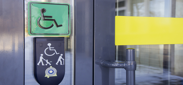 automatic handicap door opener in Isla Vista