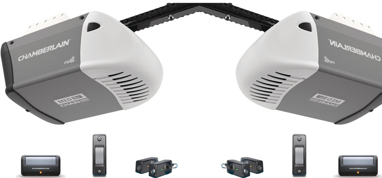 chamberlain garage door openers in Isla Vista
